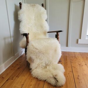 Sheepskin for dining bench | Rug Runner | Sofa throw